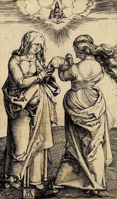 Die Jungfrau und Kind mit Saint Anne (Virgin and Child with Saint Anne) Albrecht Durer